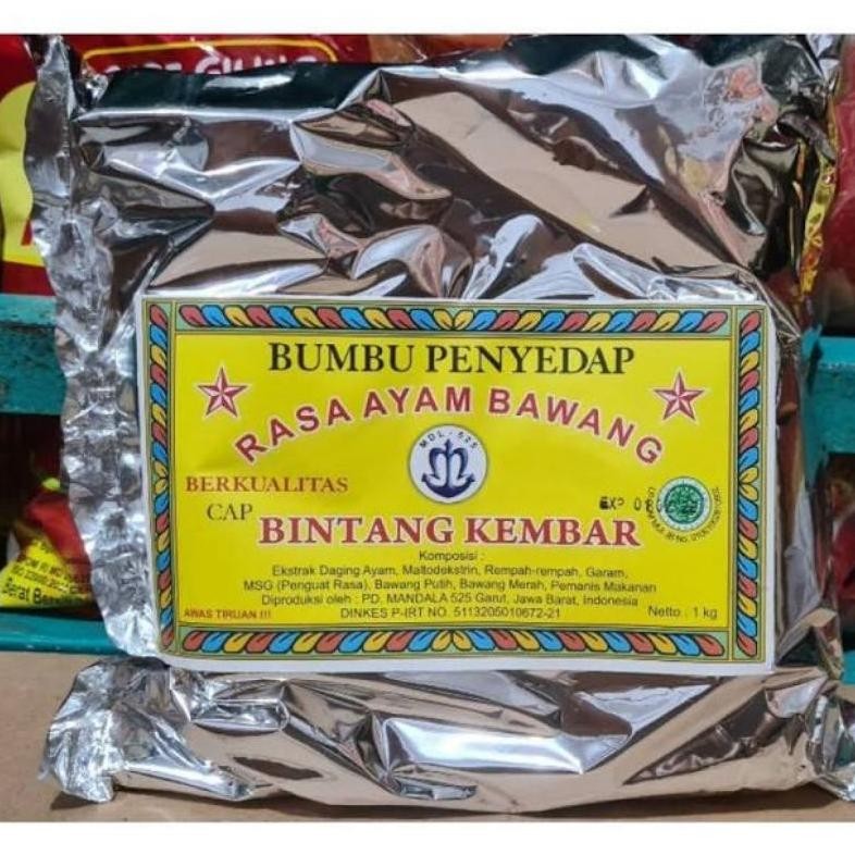 

ed-7 Bumbu Tabur Asin Gurih Bintang Kembar Ayam Bawang 1 kg Viral