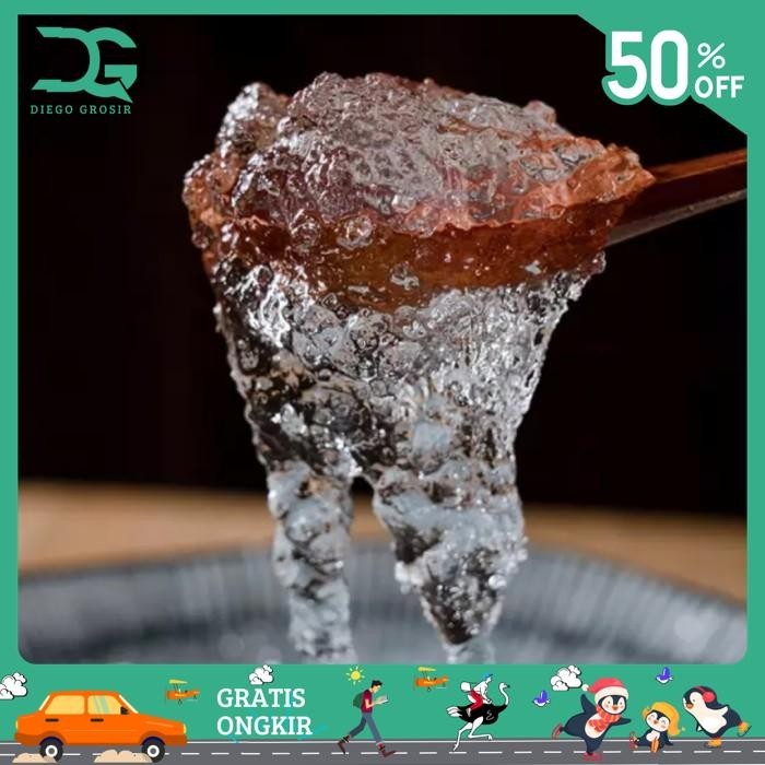 

SNOW BIRD NEST GUM / XUE YAN / SARANG BURUNG WALET VEGAN 25 GRAM TERJAMIN BEST