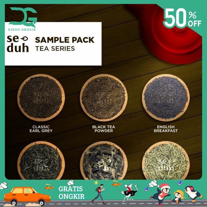 

SAMPLE PACK TEA SERIES B - WHITE TEA EARL GREY BLACK TEA BEST PRODUCT