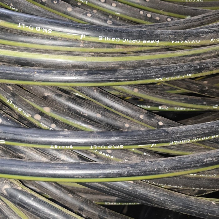 Terbaru Kabel Fiber Optik Fo Single Mode Kapasitas 96 Core 12 Tube Type Duct Promo Terlaris