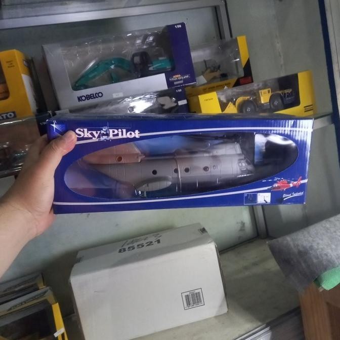 Diecast Miniatur Pesawat Terbang Sea Knight Marine Tempur Perang Tni