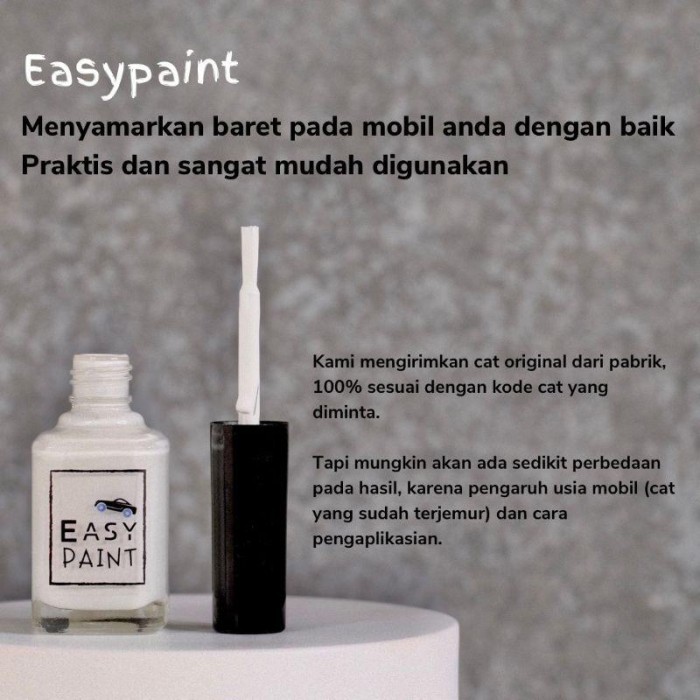 Cat Oles Motor White Pearl Krem Metalic Yamaha Filano Putih Mutiara