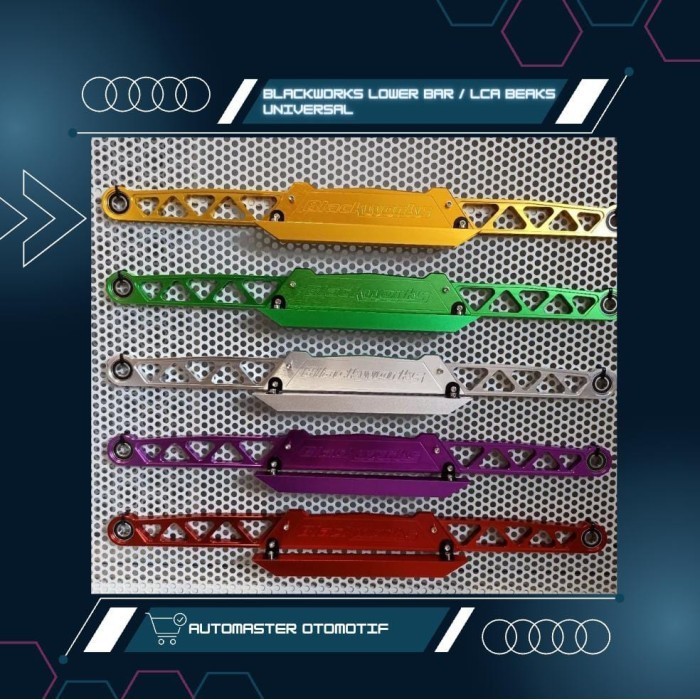 LOWER BAR / BLACKWORKS LOWER CONTROL ARM (LCA) BEAKS MOBIL HONDA JAZZ