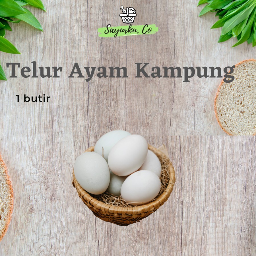 

Telur Ayam Kampun Asli 1 Butir