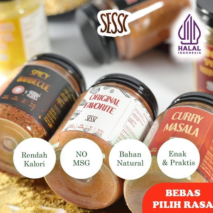 

Bumbu Marinasi Sessi Paket 3pcs Lebih Murah P83G