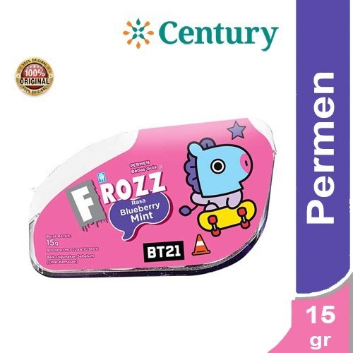 

Frozz Rasa Bluberry Mint 15 GR (Ungu) / Permen / Snack / Makanan Ringan