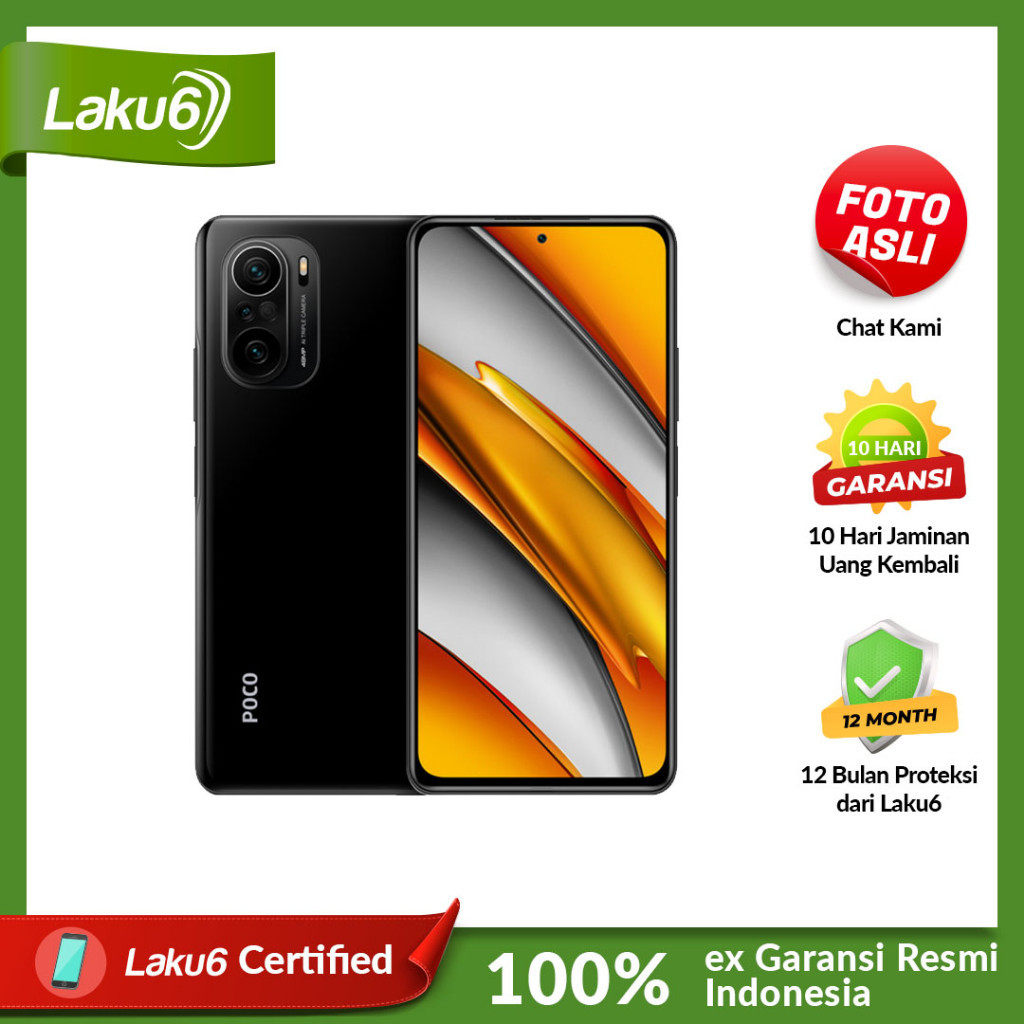 Xiaomi Poco F3 8GB/256GB Bekas Resmi Indo