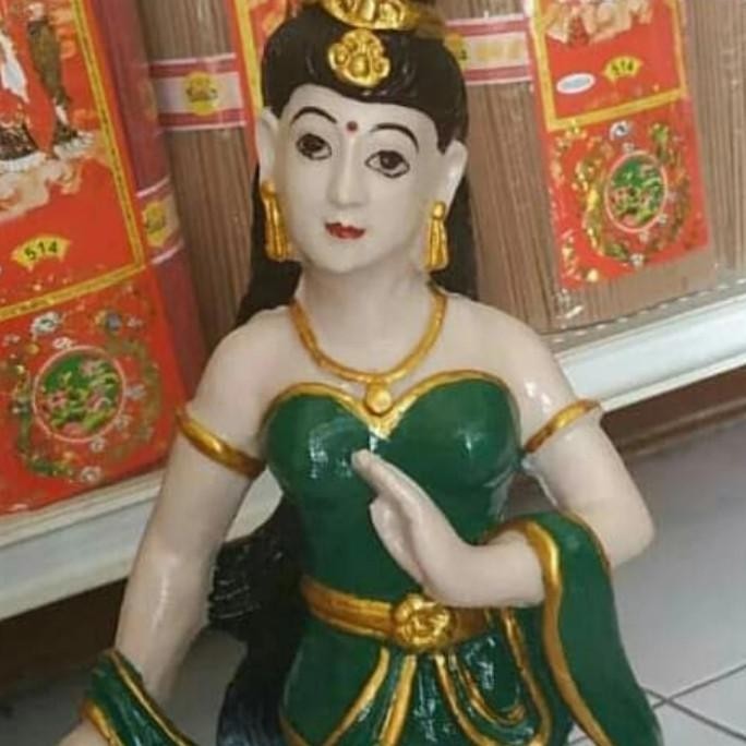 HARGA DISC - patung nyi roro kidul ratu pantai selatan fiber