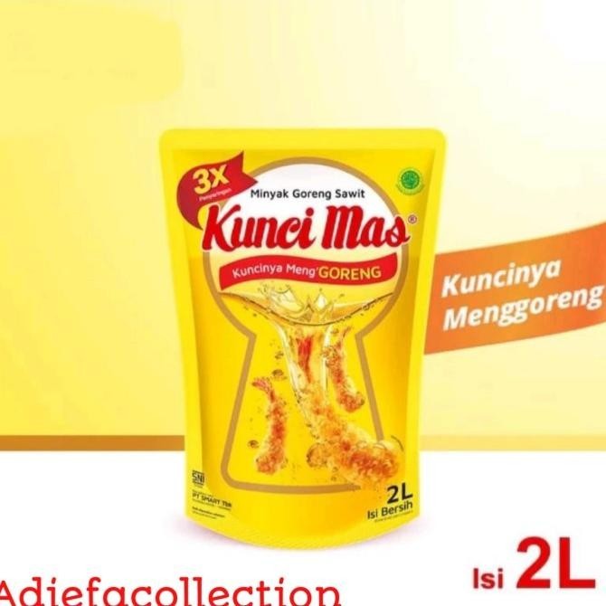 

READY STOCK MINYAK GORENG KUNCI MAS 2 LITER !!!!!