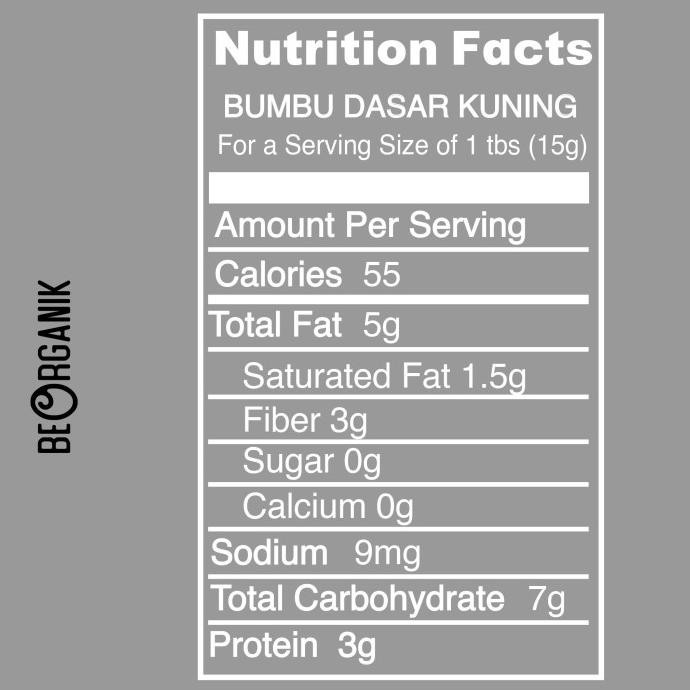 

READY STOCK BUMBU DASAR KUNING BEORGANIK 250GR !!!!!