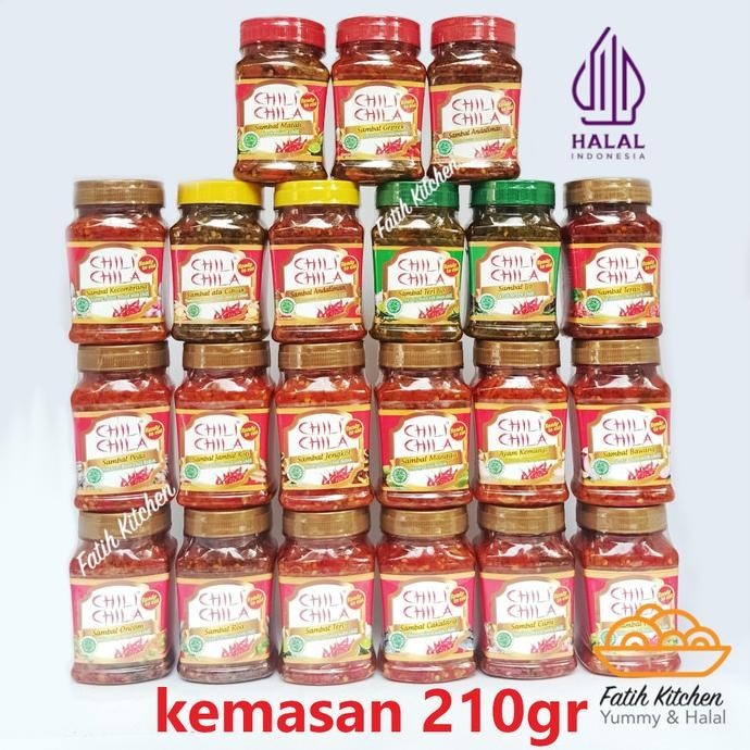 

BIG SALE SAMBAL CHILI CHILA - SEMUA RASA, SEMUA VARIAN !!!!!