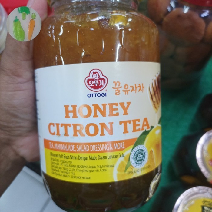 

OTTOGI HONEY CITROEN TEA 1KG / OTTOGI SIRUP KOREA DENGAN VARIAN JAHE