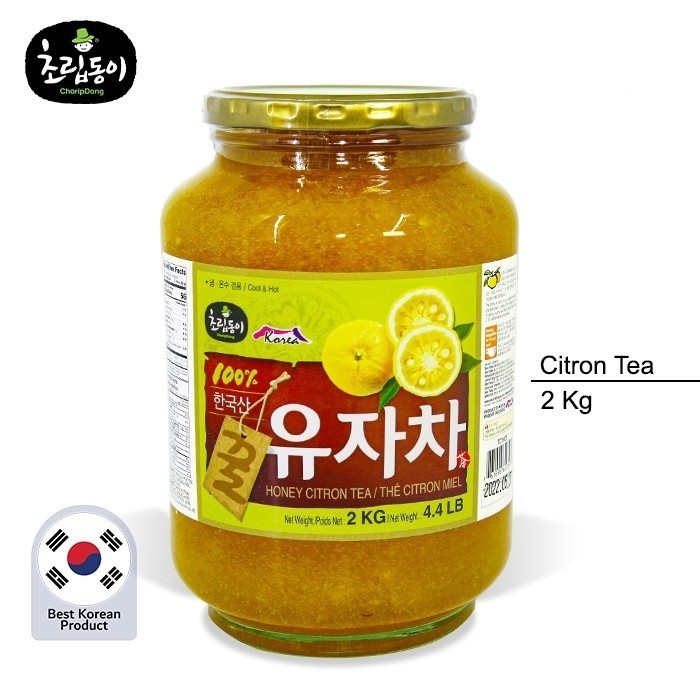 

Honey Citron Tea 2kg/Minuman Sehat Khas Korea/Sitrun Madu Jeruk Korea