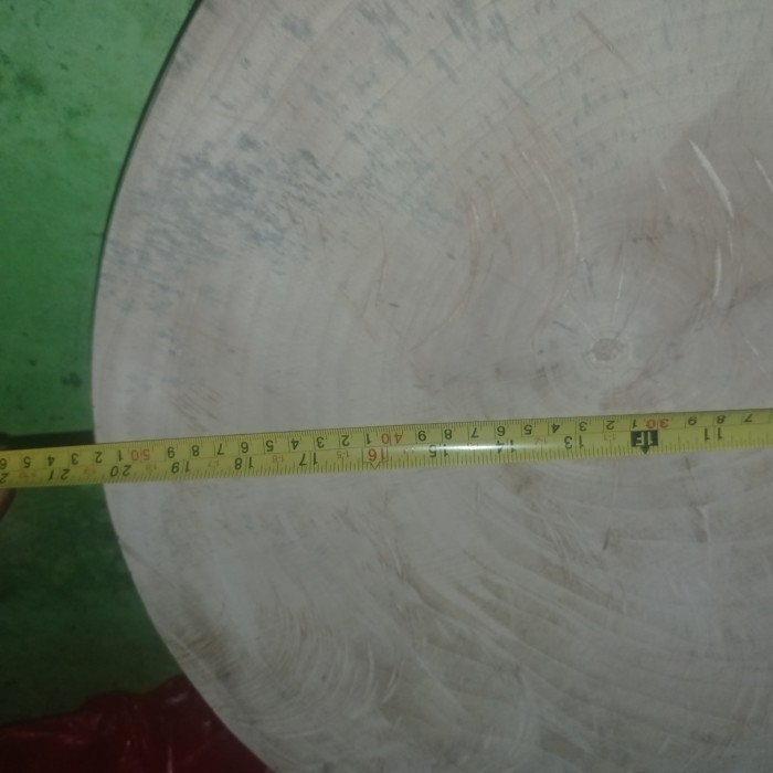Talenan Kayu Bulat Besar 50Cm/Talenan Daging/Talenan Dapur