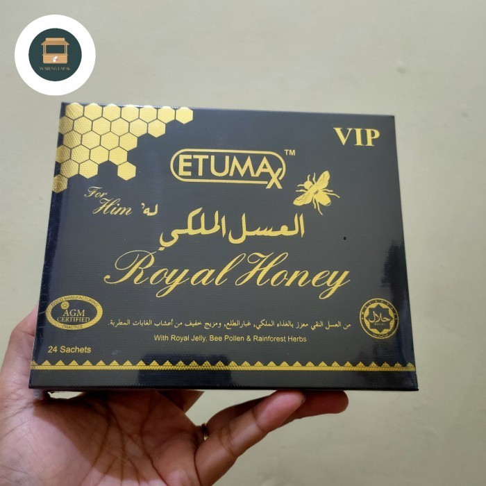 

ETUMAX Royal Honey 24 sachets Madu Original