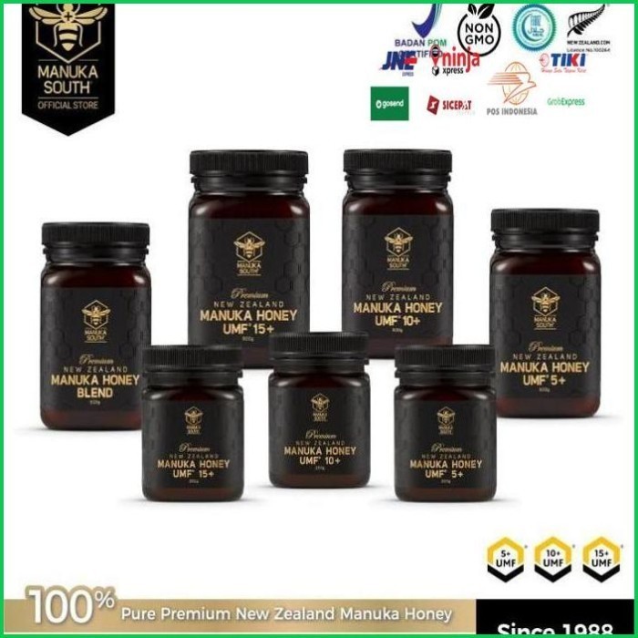 

Asli 100% Manuka South Honey Madu Asli New Zealand - Umf 5+ / Umf 10+
