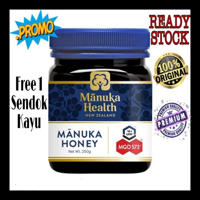 

Manuka Health MGO 573+ (250 gram) Madu Manuka Original