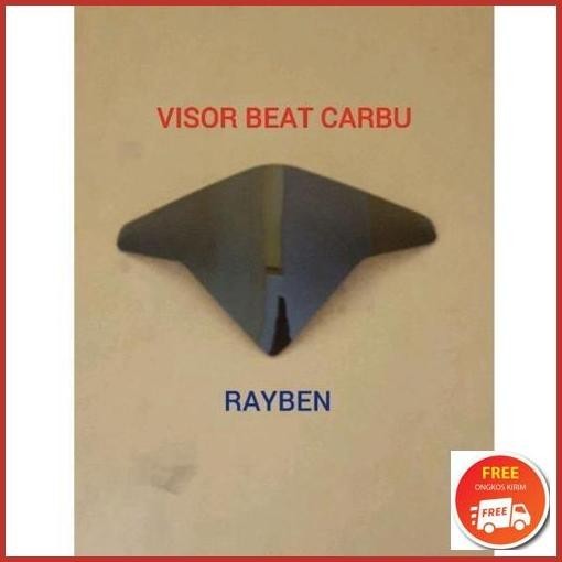 Promo Hemat Murah Visor Beat Carbu Kecil Free Dobel Tip 3M Jaminan Original