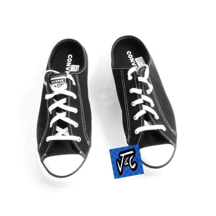 Sepatu Converse Chu Taylor All Star Dainty Mule Slip On Bla