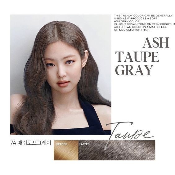 MISE EN SCENE HELLO BUBBLE ASH TAUPE HAIR COLOR BLACKPINK CAT RAMBUT