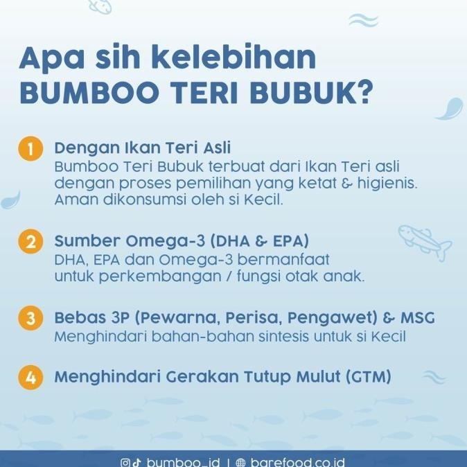 

BIG SALE BAREFOOD BUMBOO TERI BUBUK 90GR !!!!!