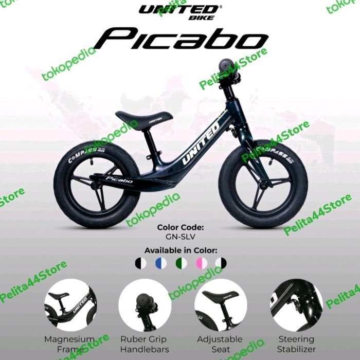 United Pushbike Sepeda Anak 12 Picabo