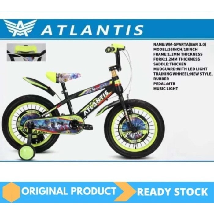 Sepeda Anak Bmx 16" Atlantis Sparta Musik