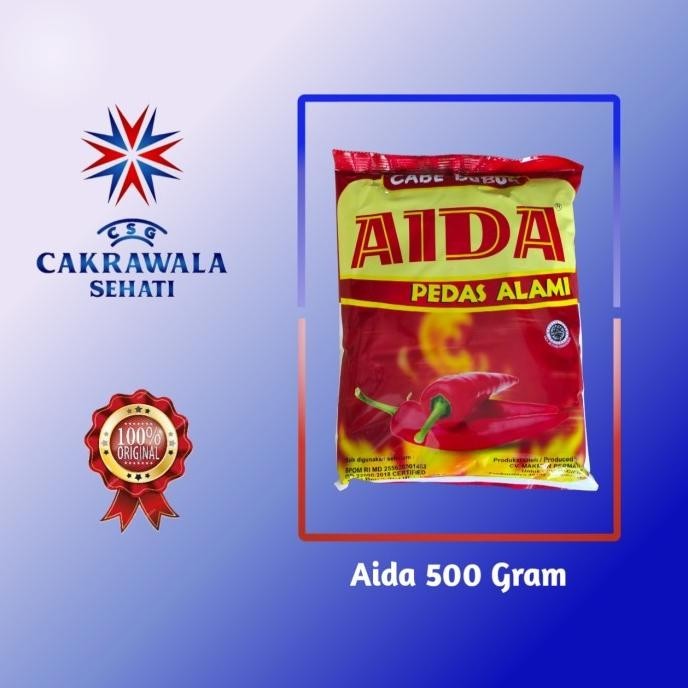 

TERBARU BUBUK CABE GILING AIDA 500GR !!!!!
