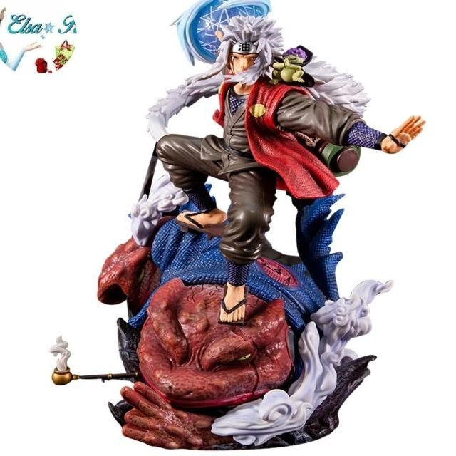 Action Figure Jiraiya Gamabunta Standing Battle From Statue Pvc Full