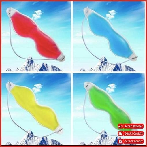 Tarbaru Penutup Mata Tidur / Kacamata Tidur / Gel Sleeping Eye Mask Cool Cover / Eye Mask Gel / Slee