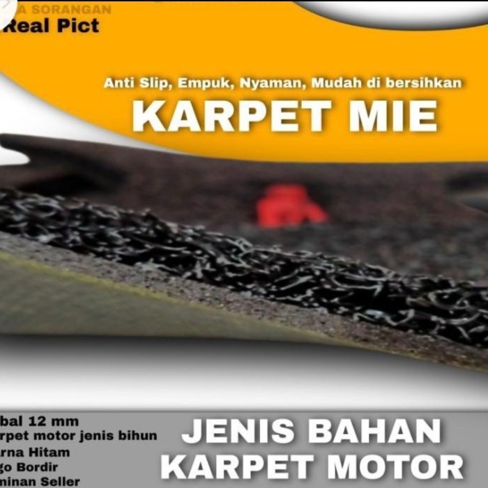 Aksesoris Karpet Motor Honda Beat Karbu Beat Lama 2004 - 2010 Premium