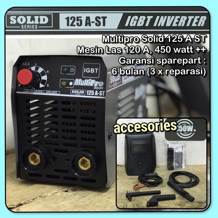 Mesin Las Listrik Multipro Travo Trafo Las Inverter 120 A 450 Watt ++