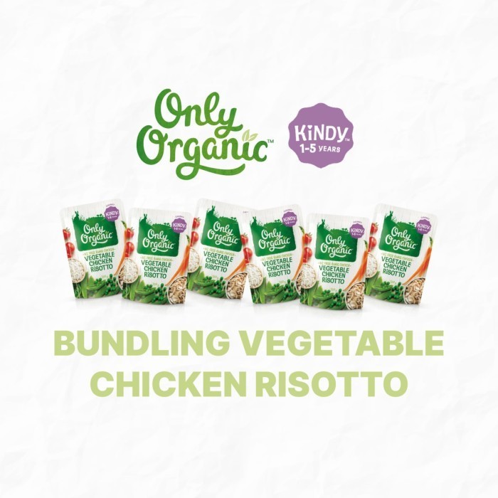Bundling Only Organic Kindy 1 - 5 Years Old (6 Pcs)
