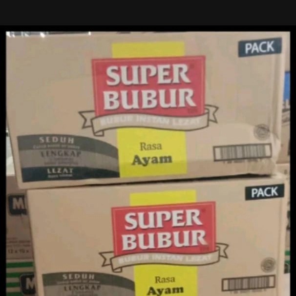 Super Bubur 1Dus 45Gr Isi 40Pcs
