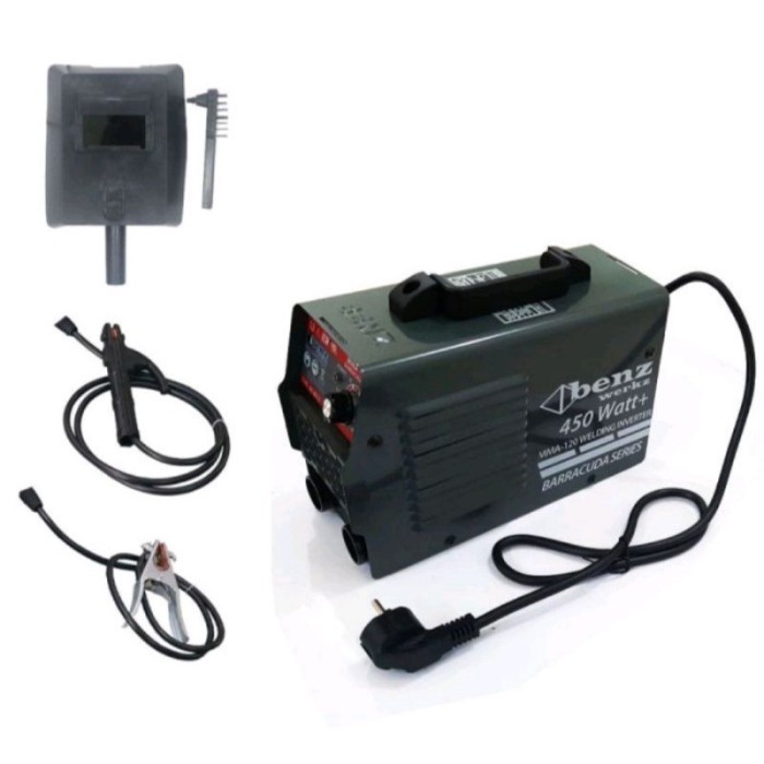Mesin Las Listrik 450 Watt Benz Baracuda Travo las Inverter MMA