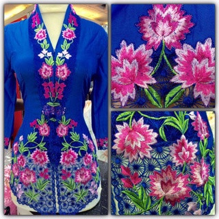 CJ2 BAJU KEBAYA ENCIM/KEBAYA ERN/KEBAYA BORDIR WARNA(TANGAN 7/8) NSA