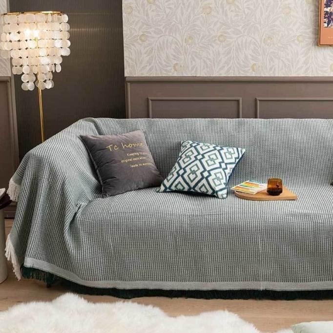 Cover Sofa Selimut Sofa Nordic 1/2/3/4 Seater/Nordic Blanket LP076 .