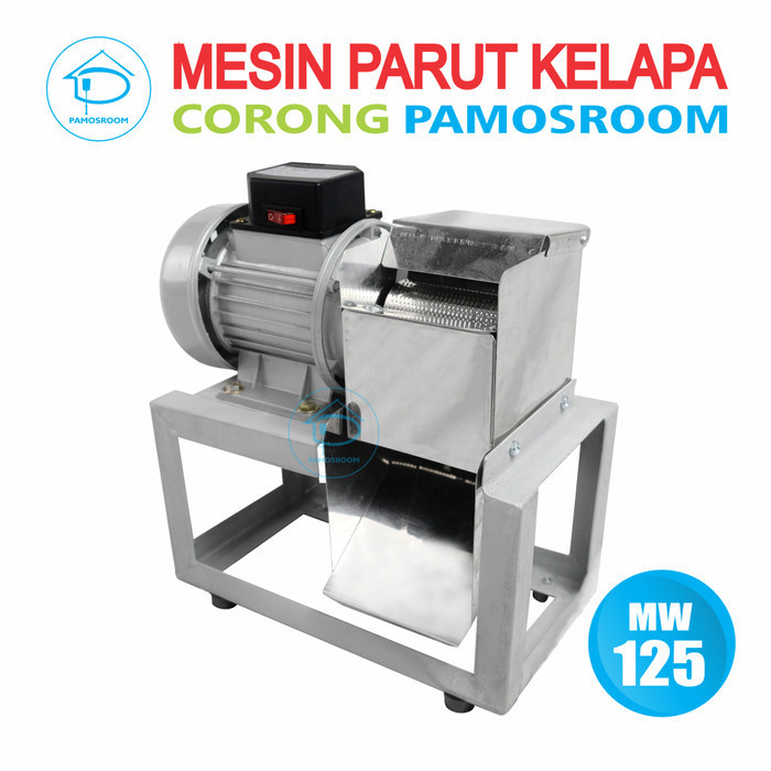 Pamosroom Mesin Parut Kelapa Listrik Parutan Kelapa Corong Parutan