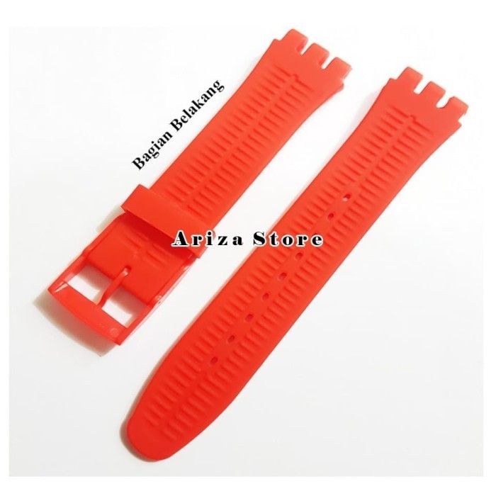 STRAP TALI JAM SWATCH ORIGINAL OEM 19 MM NEW GENT IRONY CHRONO HEMAT