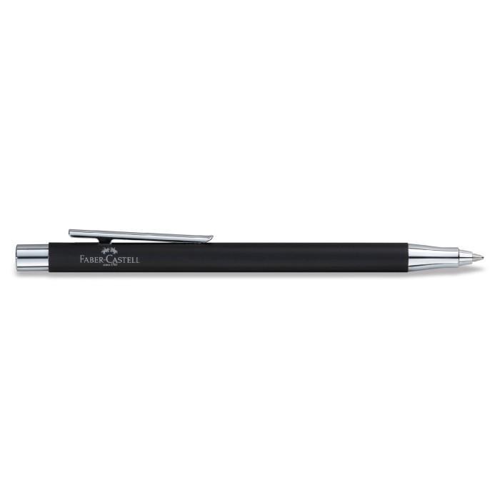 

Faber-Castell Neo Slim Ballpoint Stylus Black Matt, Shiny Chromed Import