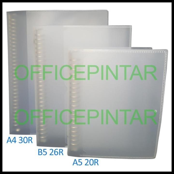 

GRATIS ONGKIR BINDER PLASTIK CAMPUS FILE UKURAN A4 30 LUBANG !!!!!!!