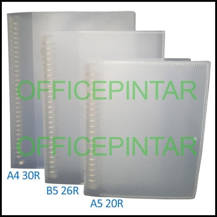 

DISKON BINDER PLASTIK B5 26 LUBANG !!
