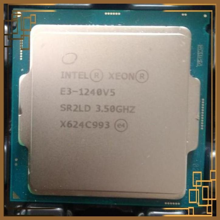 [SNC] Processor server intel Xeon E3-1240 V5