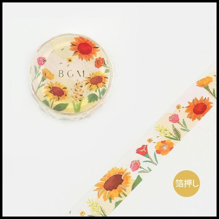 

DISKON BGM WASHI TAPE GARDEN SERIES !!!!!!