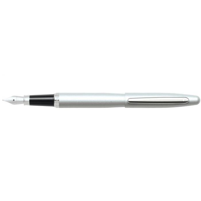 Sheaffer VFM Strobe Silver Fountain Pen Import