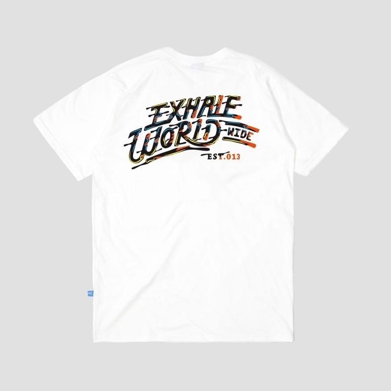 Sale Kaos Exhale World Wide T-Shirt Exhale Apparel Premium