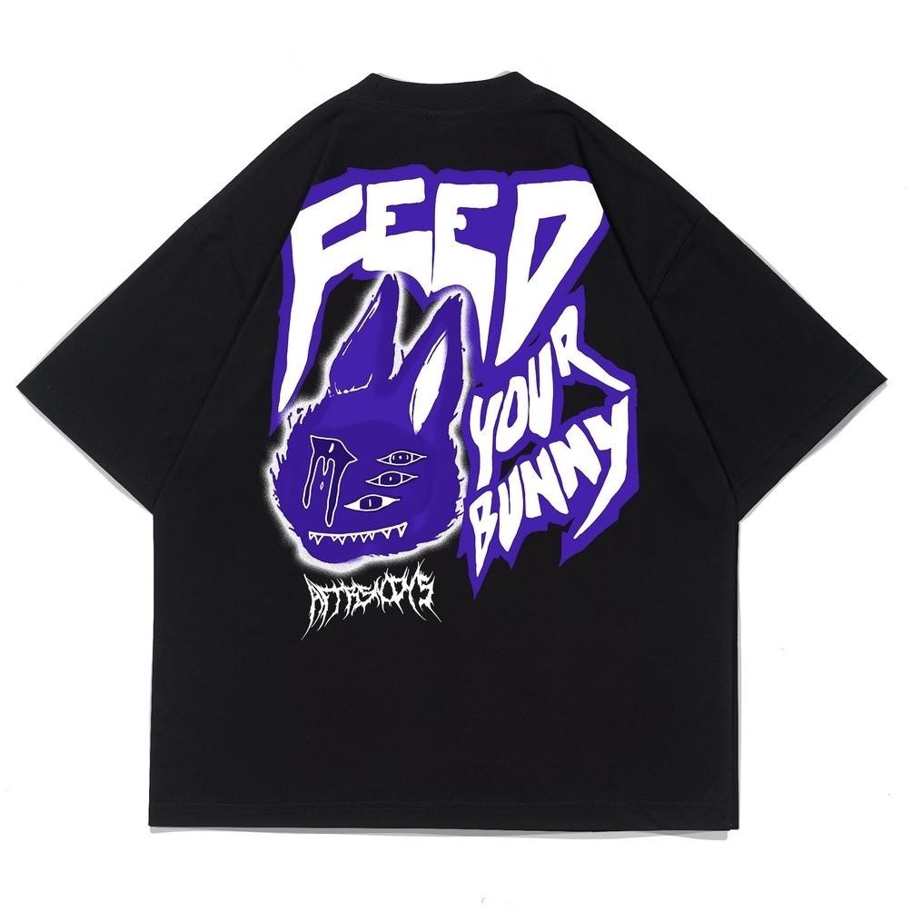 Terlaris Kaos Feed Bunny Black Aftersundays Kaos Pria Wanita