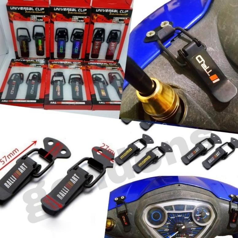 Promo Klip Body Batok Motor Variasi / Klip Universal Small
