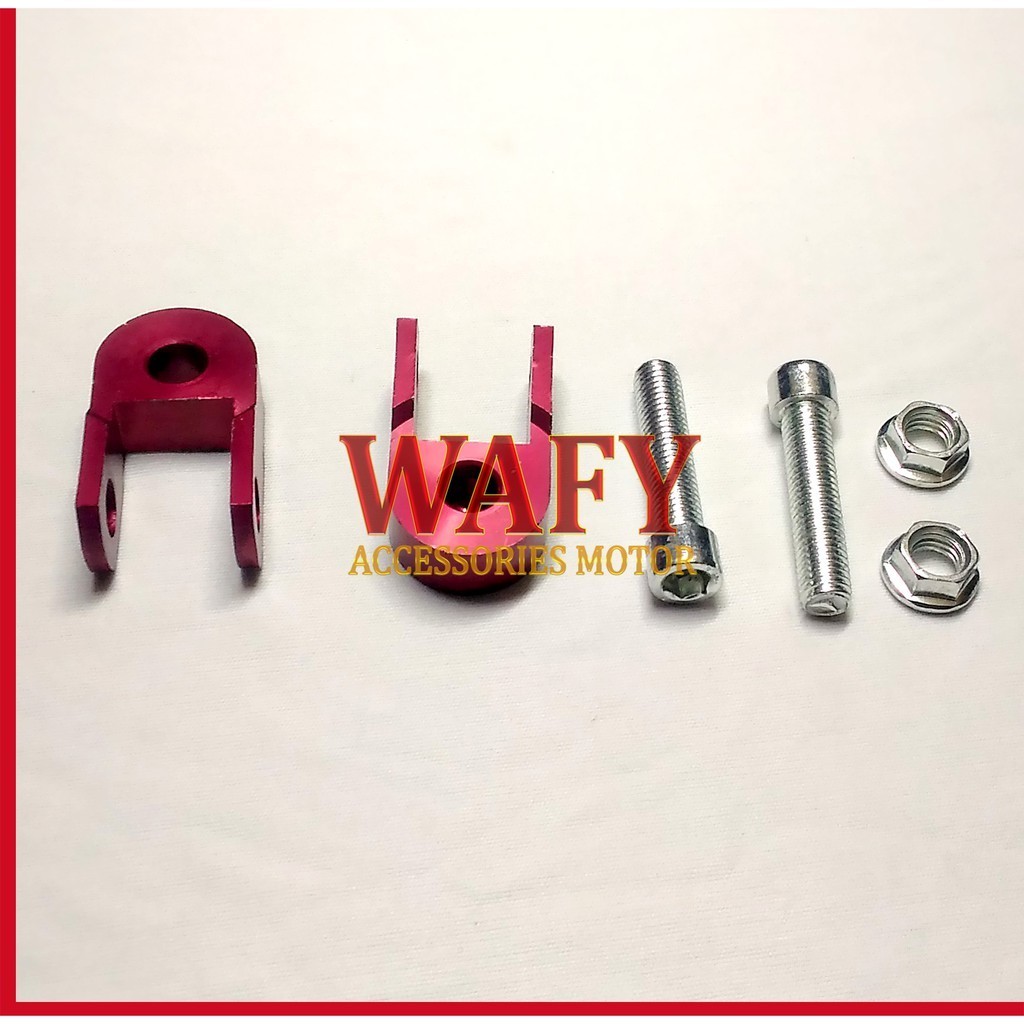 2 Pcs Peninggi shock belakang motor bebek Anting shock bebek