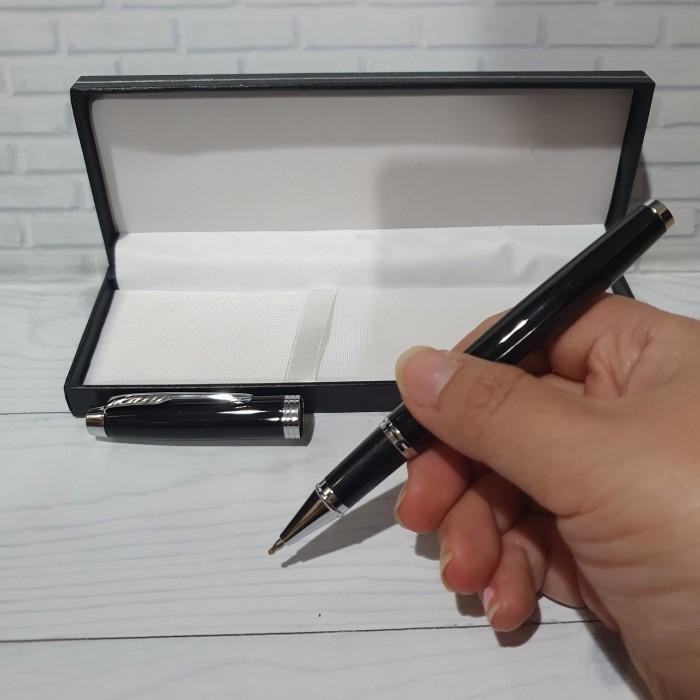 

Pulpen Promosi Parker IM TW New LQ Black CT Rollerball Free Grafir Import